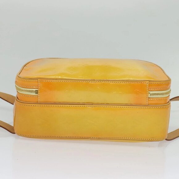 LOUIS VUITTON Monogram Vernis Marley Backpack Yellow - Picture 5 of 16